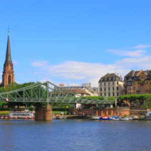 frankfurt germany sachsenhausen eiserner steg